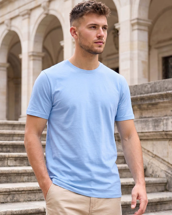Men's Chambray Blue T-shirt