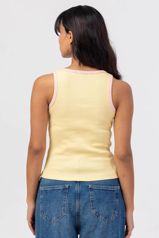 Dual Tank - Butter & Pink